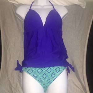 NWT Hula Honey 2 piece Tankini